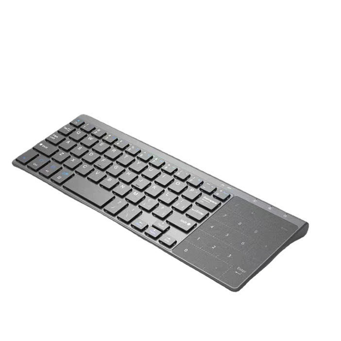Wireless Bluetooth Mini Keyboard with Touch and Digital Pad