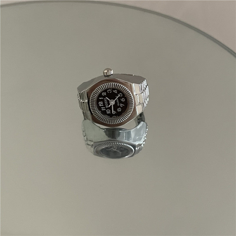 finger ring watch