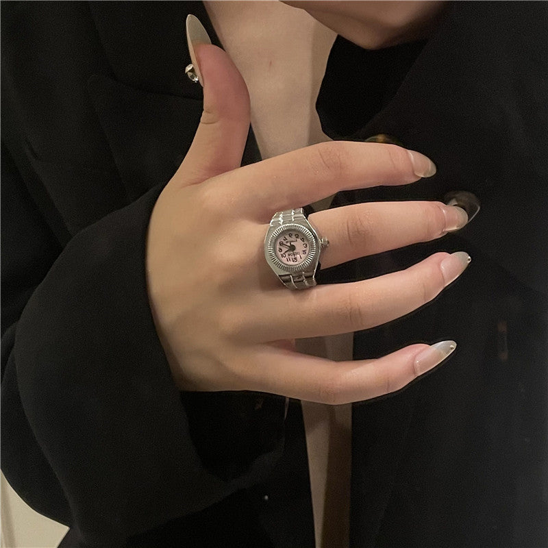 finger ring watch