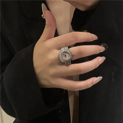 finger ring watch