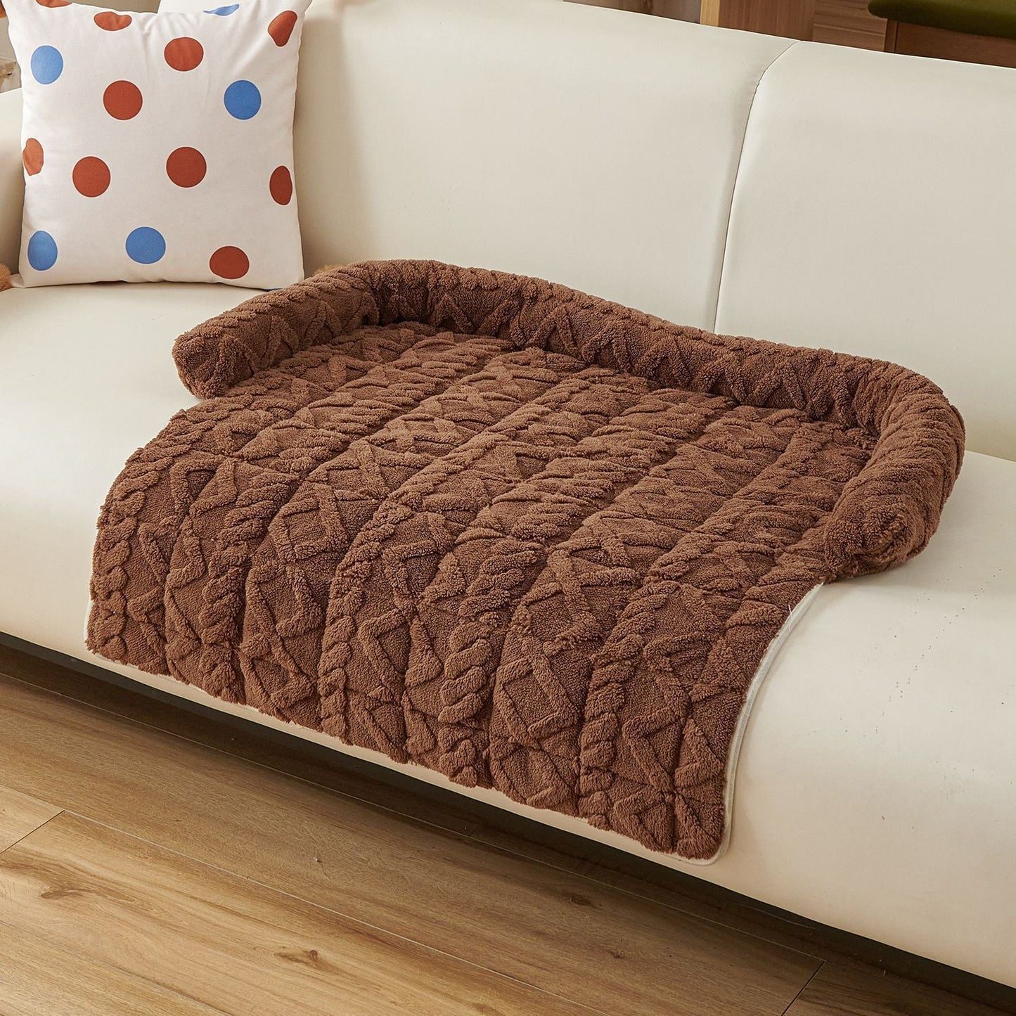 Thickened, warm and slip-resistant pet mat