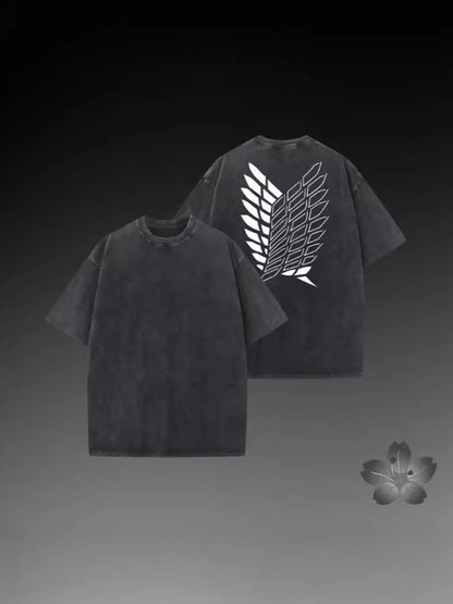 American-style casual T-shirt