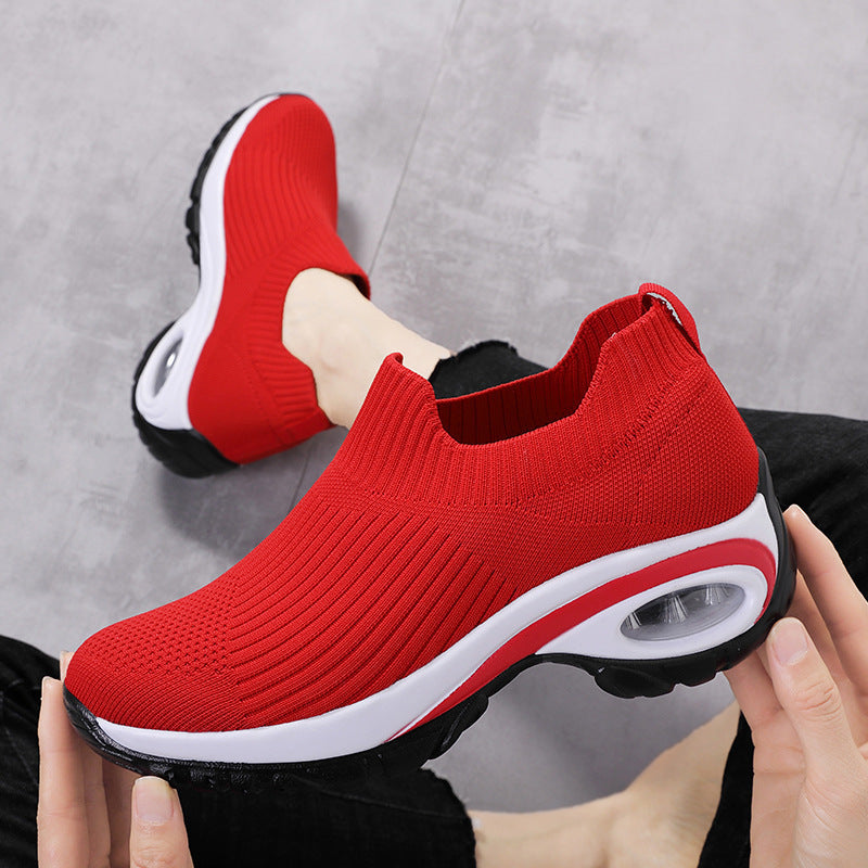 Women's Breathable Slip-on Running Shoes