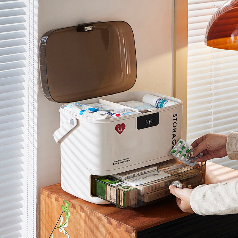 Medical Storage Box with Password Lock