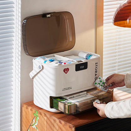 Medical Storage Box with Password Lock