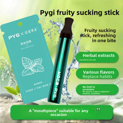 Fruit-flavored smoking cessation aid