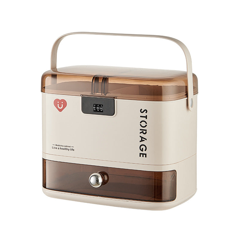 Medical Storage Box with Password Lock