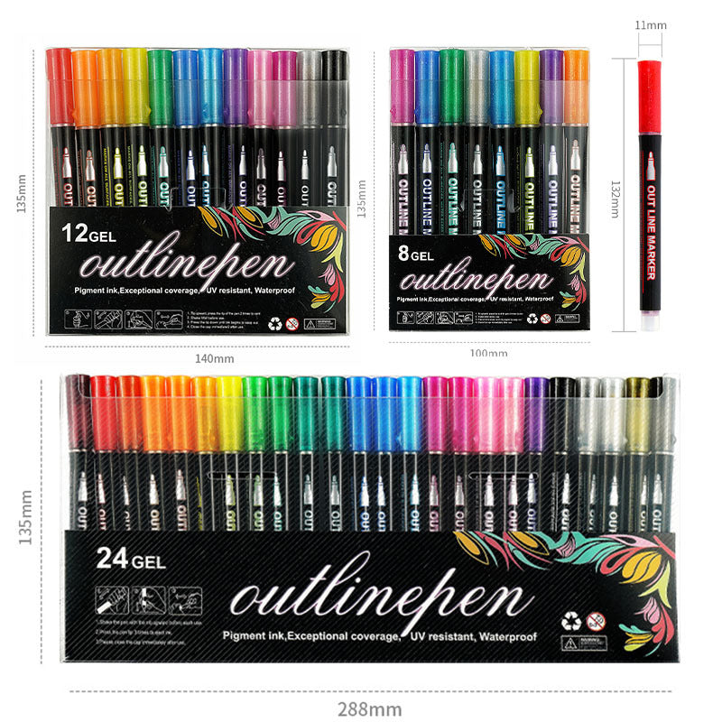 Marker Pens Set