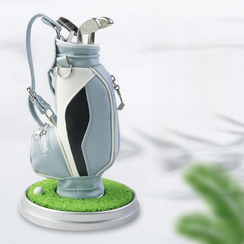 Golf bag pen holder