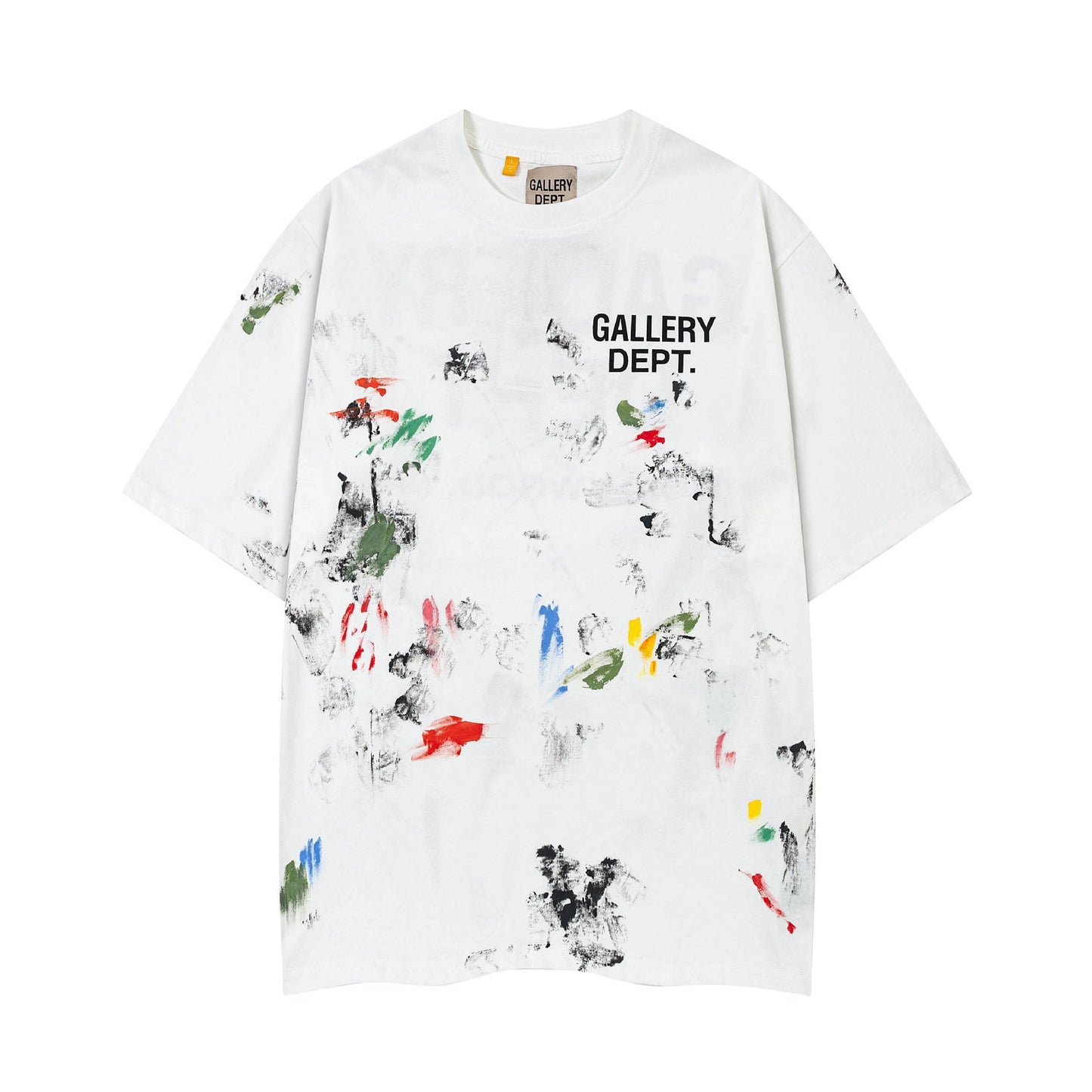 Hand-Painted Graffiti Cotton T-Shirts