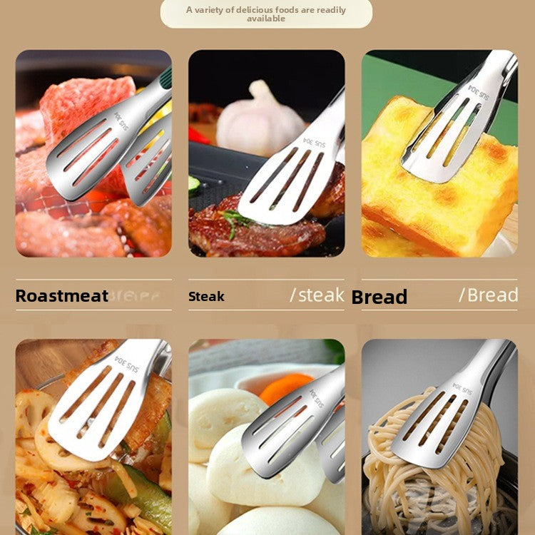Stainless Steel Kitchen Food Tongs