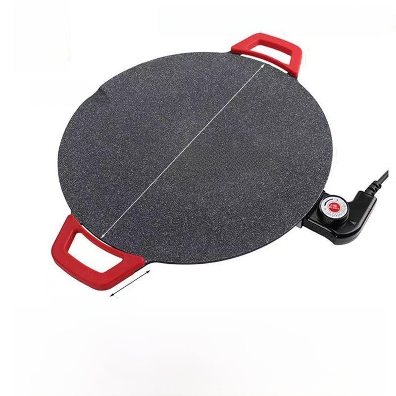 Home smokeless barbecue pan
