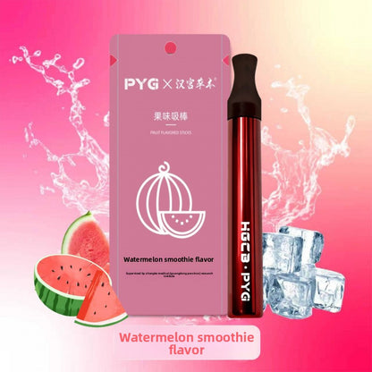 Fruit-flavored smoking cessation aid