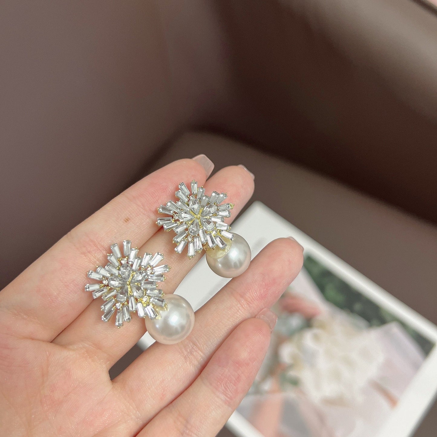 pearl earrings