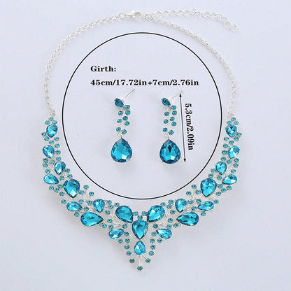 Necklace and earrings set
