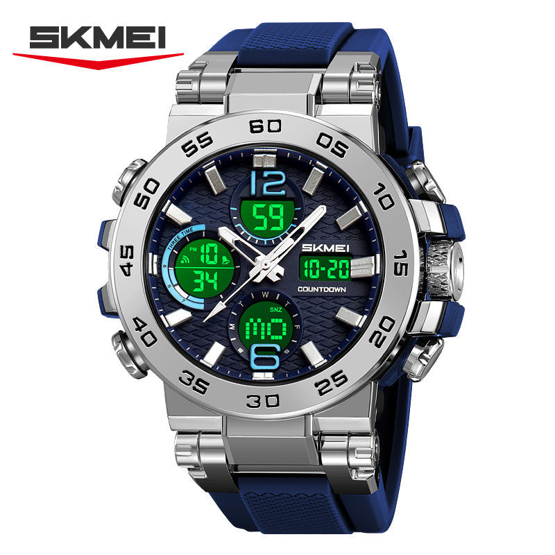 Multifunctional Sports Electronic Watch with LED Backlight