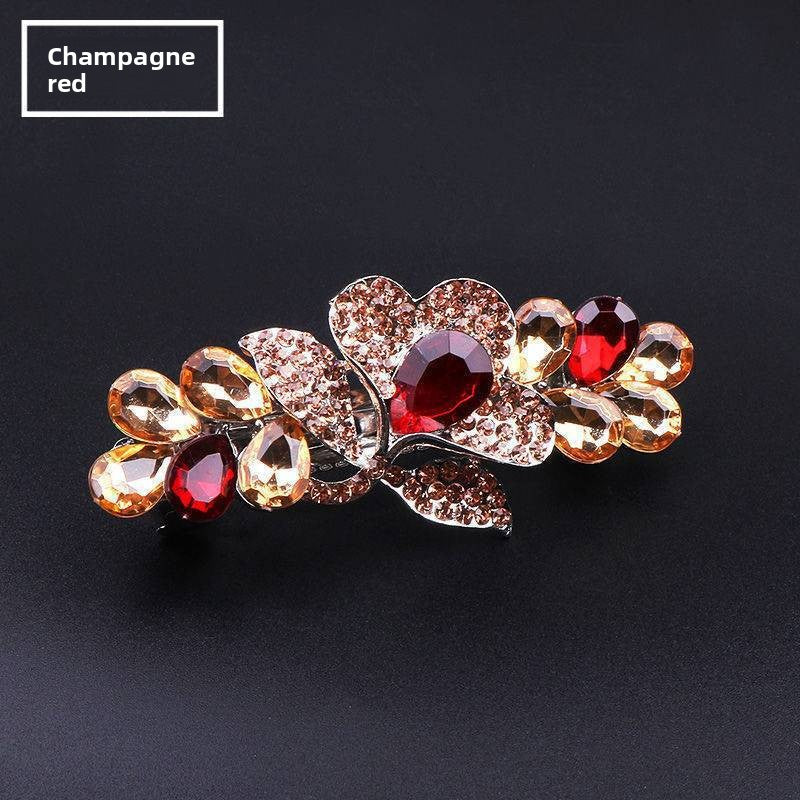 Water droplet spring clip