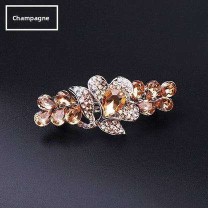 Water droplet spring clip