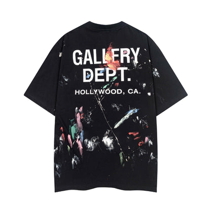 Hand-Painted Graffiti Cotton T-Shirts