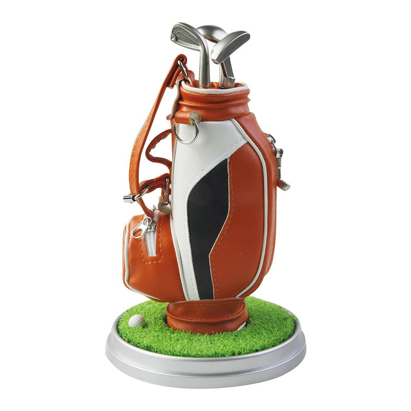 Golf bag pen holder