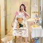 Cartoon loose short-sleeved nightgown