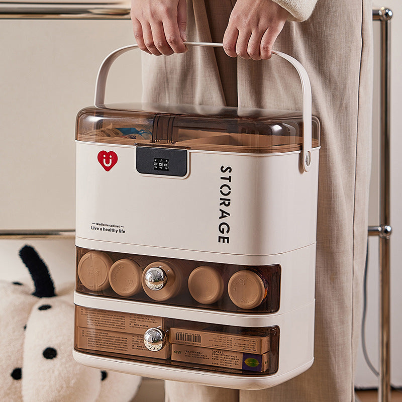 Medical Storage Box with Password Lock