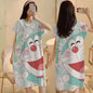 Cartoon loose short-sleeved nightgown