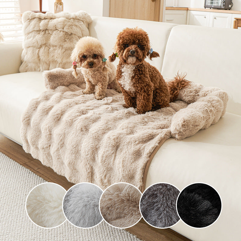 Thickened, warm and slip-resistant pet mat