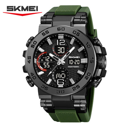 Multifunctional Sports Electronic Watch with LED Backlight