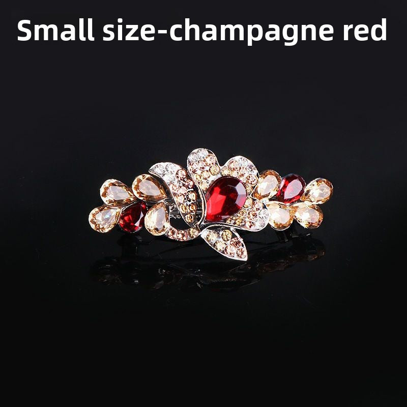 Water droplet spring clip