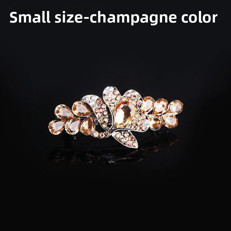 Water droplet spring clip