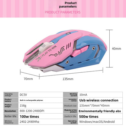 Wireless Charging Mouse