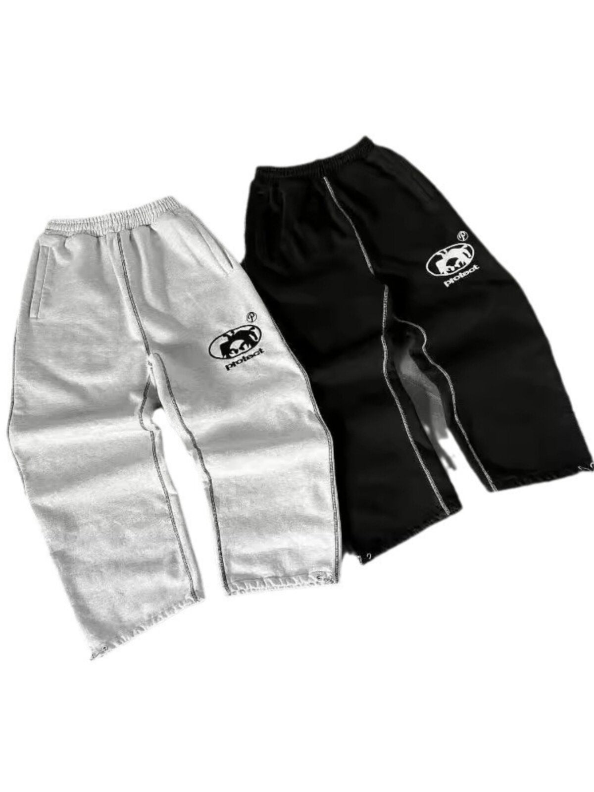 Letter Embroidered Sweatpants