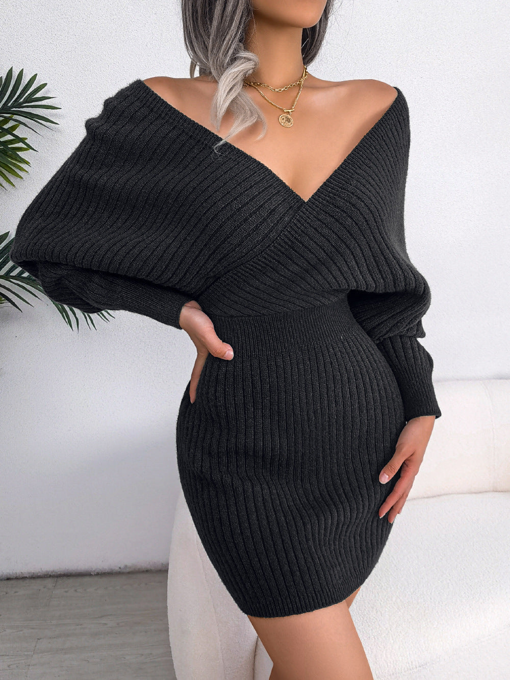 Womens Knitted Dress