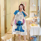 Cartoon loose short-sleeved nightgown