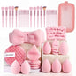Professional Makeup Brush and Powder Puff Set 46 Pieces