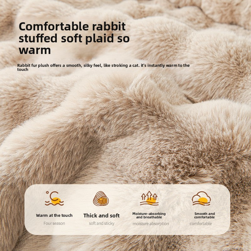 Thickened, warm and slip-resistant pet mat