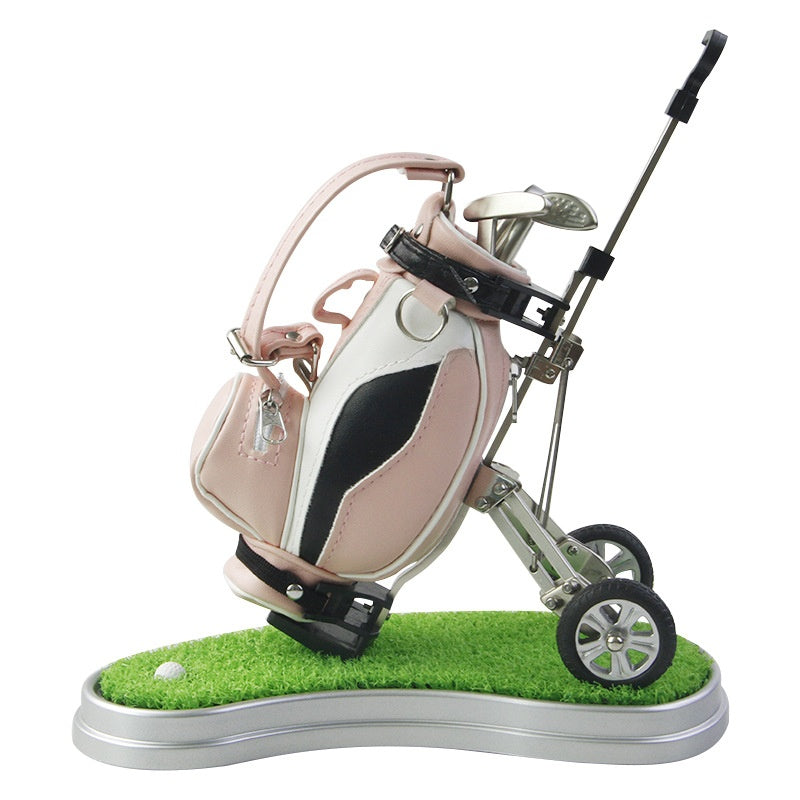 Golf bag pen holder