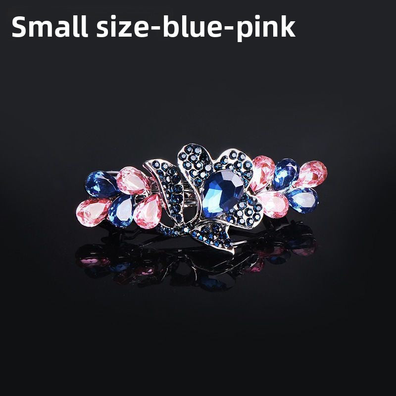 Water droplet spring clip