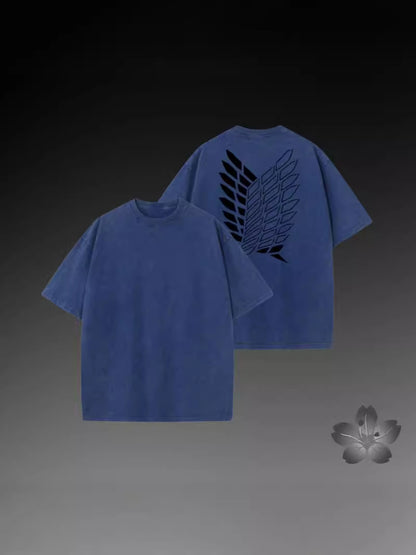 American-style casual T-shirt