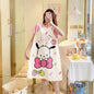 Cartoon loose short-sleeved nightgown