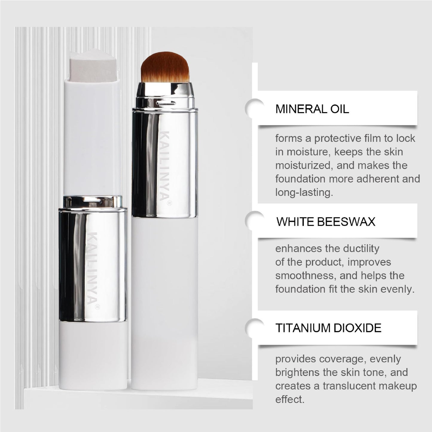 Double-Ended Color Changing Foundation Stick