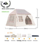 Inflatable Camping Tent Windproof Rainproof Oxford Fabric