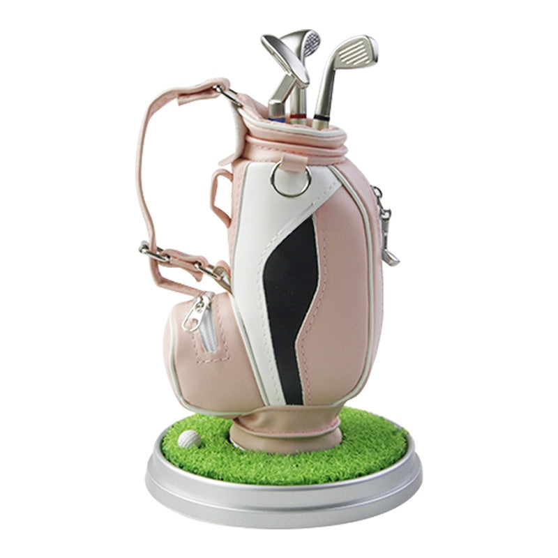 Golf bag pen holder