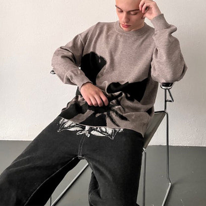 Loose casual knitwear