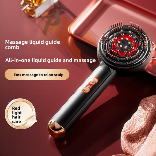 Microcurrent Red Light Hair Massager Comb