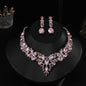 Necklace and earrings set