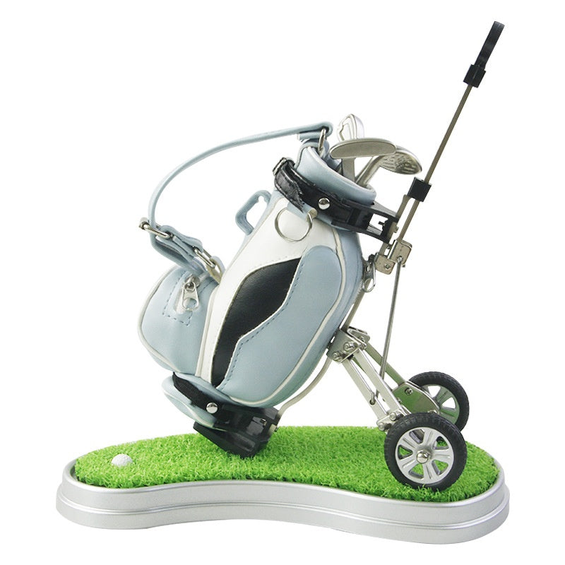 Golf bag pen holder