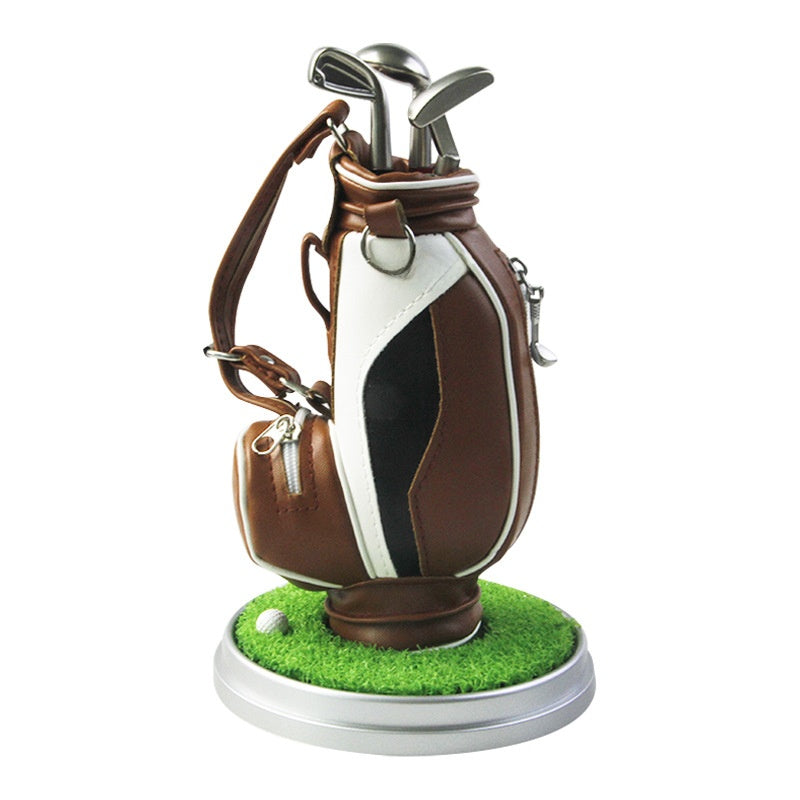 Golf bag pen holder