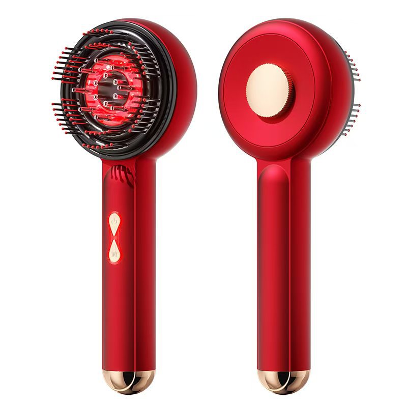 Microcurrent Red Light Hair Massager Comb